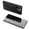 Clear View Case cover for Xiaomi Redmi 11A / Poco C55 / Redmi 12C flip case black