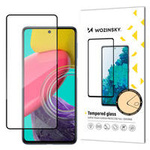 Wozinsky Super Tough Full Glue Tempered Glass Full Screen With Frame Case Friendly Samsung Galaxy M53 5G Schwarz