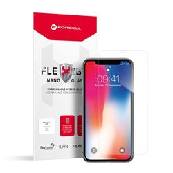 Forcell Flexible Nano Glass - szkło hybrydowe do iPhone X/Xs/11 Pro