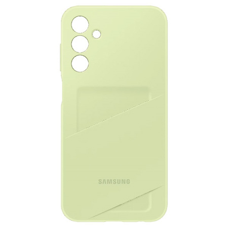 Samsung Card Slot Case EF-OA156TMEGWW with card slot for Samsung Galaxy A15 / A15 5G - green