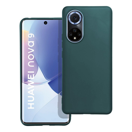 Futerał MATT do HUAWEI Nova 9 / Honor 50 ciemnozielony