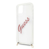 Guess GUHCP12SCRTVSPI iPhone 12 mini 5,4" różowy/pink hardcase Script Vintage