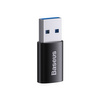 Baseus Ingenuity Series Mini przejściówka adapter USB 3.1 OTG do USB Typ C czarny (ZJJQ000101)