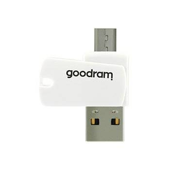 Goodram All in one 128 GB karta pamięci micro SD XC UHS-I class 10, adapter SD, czytnik kart micro SD OTG (USB, micro USB) (M1A4-1280R12)