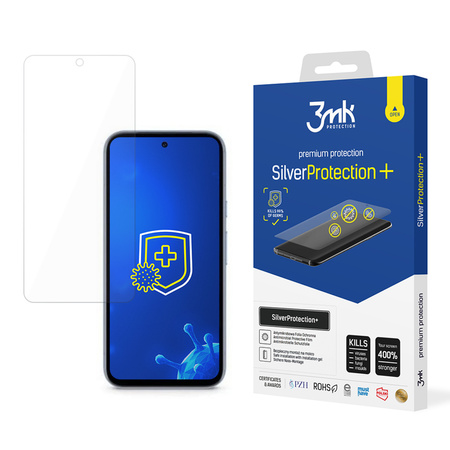 3MK SilverProtect+ Google Pixel 8A 5G Folia Antymikrobowa montowana na mokro