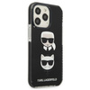 Karl Lagerfeld KLHCP13LTPE2TK iPhone 13 Pro / 13 6,1" hardcase czarny/black Karl&Choupette Head