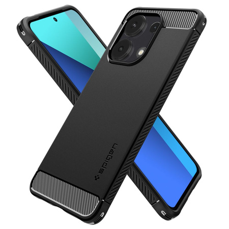 Spigen Rugged Armor case for Xiaomi Redmi Note 13 4G / LTE - matte black