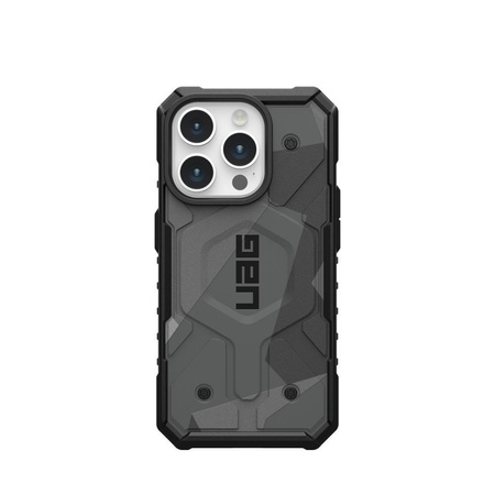 UAG Pathfinder - Schutzhülle für iPhone 15 Pro (Geo-Camouflage)