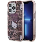 Hello Kitty IML Tags Graffiti-Hülle für iPhone 15 Pro Max – Rosa