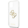 Guess GUHCP13SKS4GGO iPhone 13 mini 5,4" Transparent hardcase 4G Gold Charms Collection