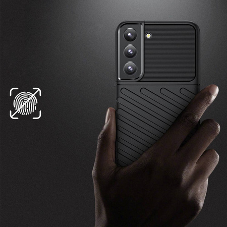 Schutzhülle SAMSUNG GALAXY S23+ Nexeri Thunder Case schwarz