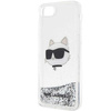 Karl Lagerfeld KLHCI8LNCHCS iPhone 7/8/ SE 2020/2022 srebrny/silver hardcase Glitter Choupette Head