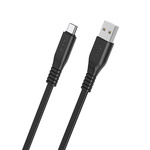 Borofone Kabel BX23 Wide Power - USB na Typ C - 3A 1 metr czarny