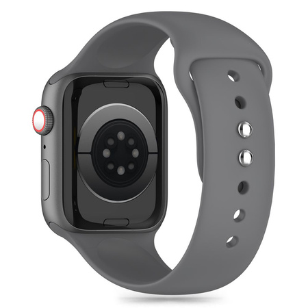 Tech-Protect Silicone Strap for Apple Watch 4 / 5 / 6 / 7 / 8 / 9 / SE / Ultra 1 / 2 (42 / 44 / 45 / 49 mm) - Gray