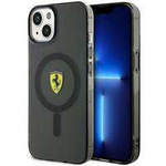 Ferrari FEHMP14MURKK iPhone 14 Plus 6.7" black/black hardcase Translucent Magsafe