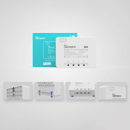 Sonoff POW R3 Smart Switch Wi-Fi-Relaiszähler Stromverbrauchszähler (POWR3)