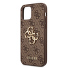 Guess GUHCP12M4GMGBR iPhone 12/12 Pro 6,1" brązowy/brown hardcase 4G Big Metal Logo