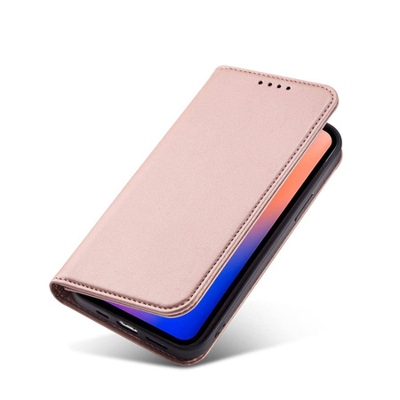 Magnet Card Case for iPhone 12 Pro Max Pouch Card Wallet Card Holder Pink