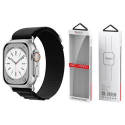 Yesido WB24 Pasek Sportowy Apple Watch Loop 38/40/41 BLACK/CZARNY