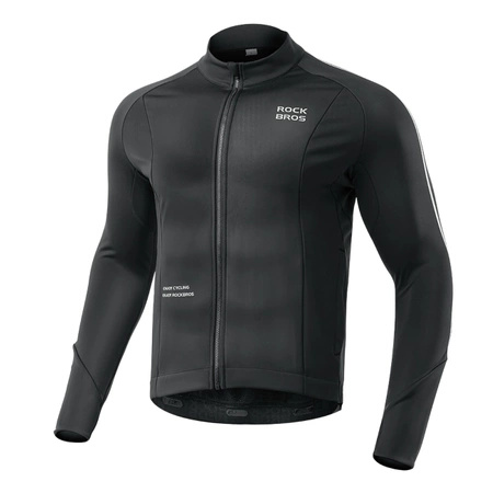 Rockbros 15400002002 long sleeve cycling jersey autumn/winter M - black