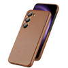 Dux Ducis Grit case for Samsung Galaxy S23+ elegant cover made of artificial leather MagSafe brown