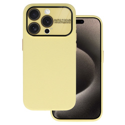 Tel Protect Lichi Soft Case do Iphone 13 żółty