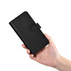 iCarer Wallet Case for Samsung Galaxy S23+ leather case wallet black