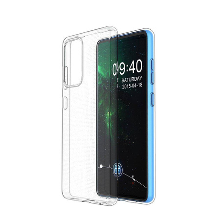 Żelowy pokrowiec etui Ultra Clear 0.5mm Vivo X60 Pro przezroczysty