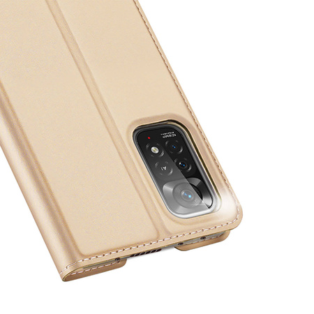 Dux Ducis Skin Pro Holster Cover Flip Cover for Xiaomi Redmi Note 11 Pro + 5G / 11 Pro 5G / 11 Pro gold