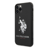 US Polo USHCN65SLHRBK iPhone 11 Pro Max czarny/black Silicone Collection