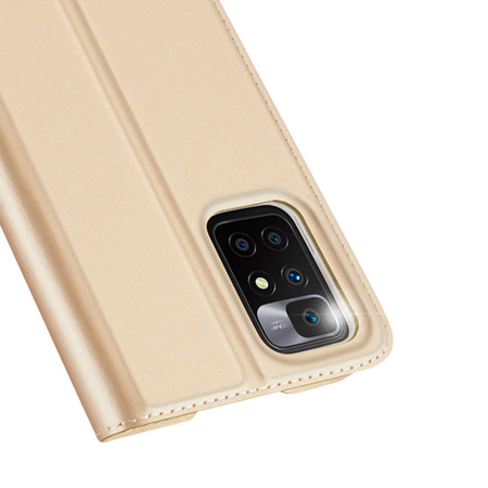 Dux Ducis Skin Pro Bookcase type case for Xiaomi Redmi 10 golden