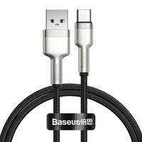 Baseus Cafule Series Metal Data USB - USB Typ C 66W cable 1m black (CAKF000101)