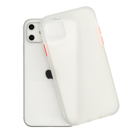 Vennus Color Button Bumper do Xiaomi Redmi 9 Przezroczysty