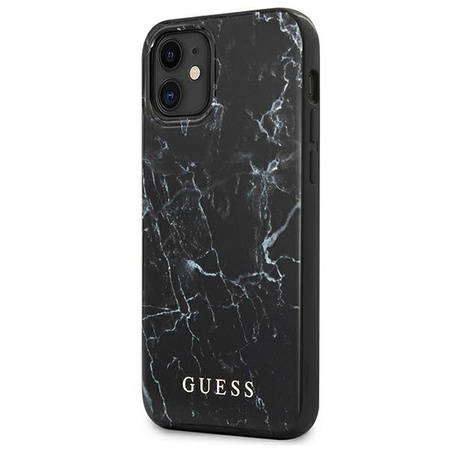 Oryginalne Etui IPHONE 12 MINI 5,4" Guess GUHCP12SPCUMABK czarne