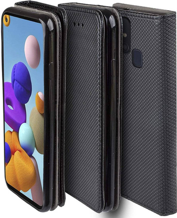 Etui SAMSUNG GALAXY M21 portfel z klapką Flip Magnet czarne