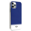 Mini MIHCP12LPCUBINA iPhone 12 Pro Max 6,7" granatowy/navy hard case Stripe Collection