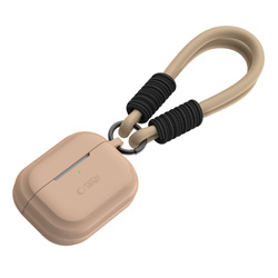 TECH-PROTECT ETUI SILICONE ROPE AIRPODS PRO 1/2 CAFFE LATTE