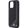 BMW Perforated Twisted Line MagSafe Hülle für iPhone 15 Pro – Schwarz