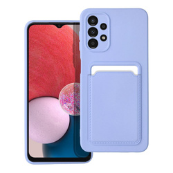 Futerał CARD CASE do SAMSUNG A13 5G / A04S fioletowy