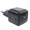 Acefast A77 Mini PD 30W GaN USB-C Wandladegerät – Schwarz