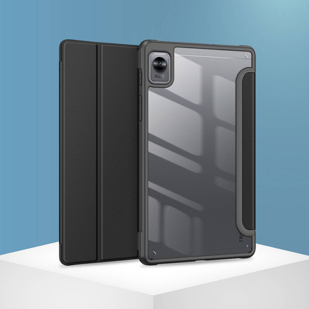 Dux Ducis Toby Armored Flip Smart Case für Realme Pad Mini mit Stifthalter Schwarz