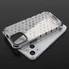 Honeycomb Case armor cover with TPU Bumper for iPhone 13 mini black