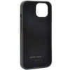 Audi Silikonhülle iPhone 14 6,1&quot; schwarz/schwarz Hardcase AU-LSRIP14-Q3/D1-BK