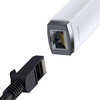 Externer USB-Typ-C-Netzwerkadapter der Baseus Lite-Serie – RJ-45 (100 Mbit/s) weiß (WKQX000202)