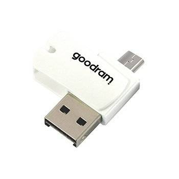 Goodram All in one 64 GB karta pamięci micro SD XC UHS-I class 10, adapter SD, czytnik kart micro SD OTG (USB, micro USB) (M1A4-0640R12)