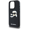 Schutzhülle IPHONE 16 PRO Karl Lagerfeld HC 3D Rubber Double Heads schwarz