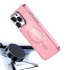 Glitter Case MagSafe for iPhone 16 Pro Max - pink with glitter