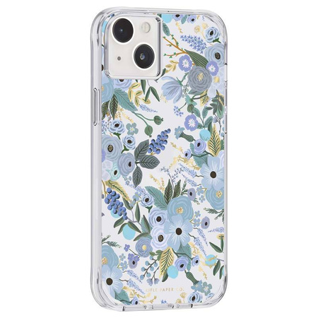 Rifle Paper Clear - Etui iPhone 14 Plus (Garden Party Blue)