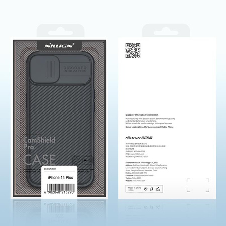 NILLKIN CAMSHIELD PRO IPHONE 14 MAX BLUE / NIEBIESKI