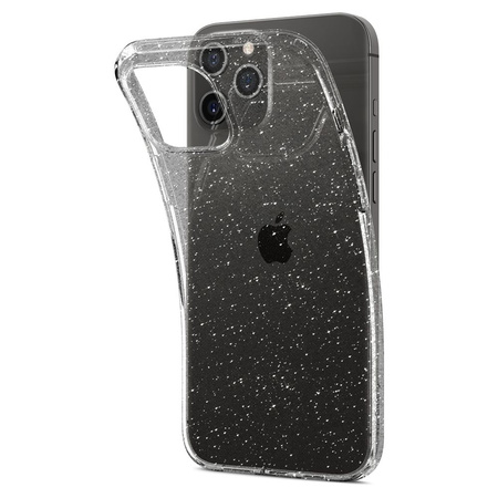 Etui IPHONE 12 / 12 PRO Spigen Liquid Crystal Glitter transparentne